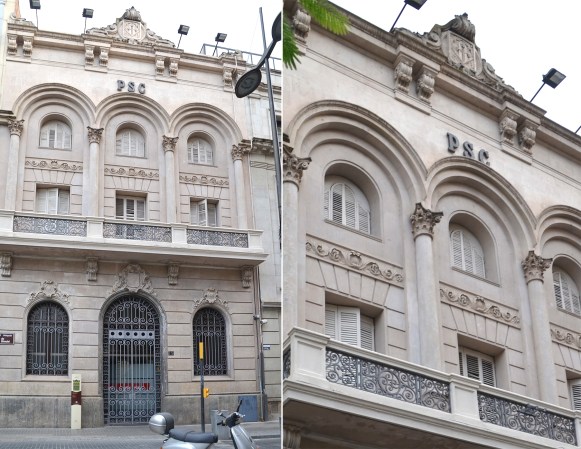 August Font construye en 1936 el edificio de la Cámara de la Propiedad. Cecília López