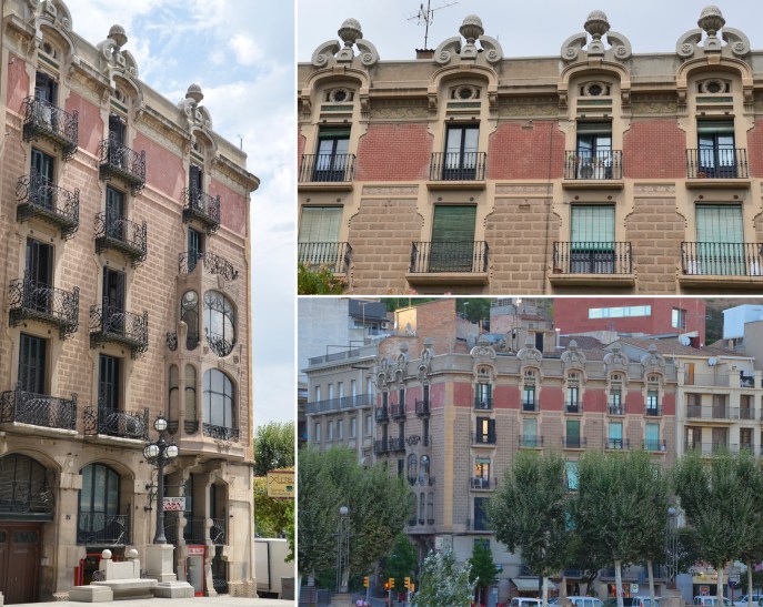 La casa Melcior, vista desde la plaza Sant Francesc y desde el barrio de Cappont. Cecília López